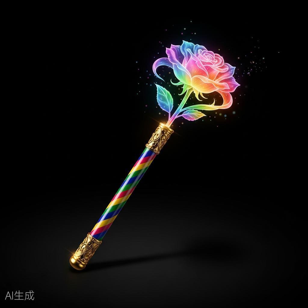 彩色棒出花 - Color Wand to Flower